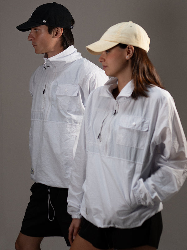 Windbreaker Classic - White, casaca cortaviento de INOPORTUNO