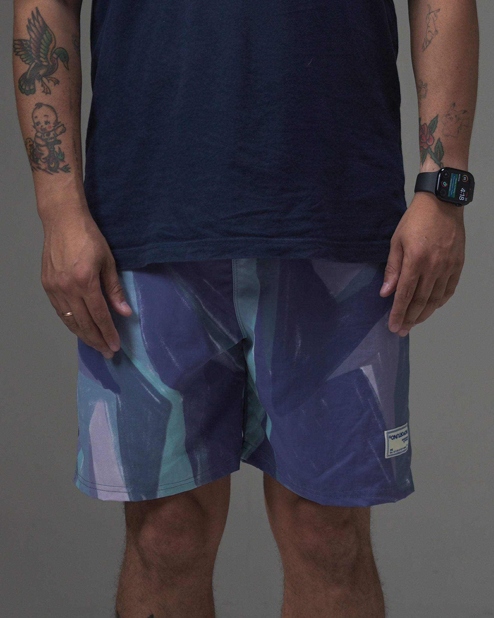 Short - Oceano Ft.Oso de Agua