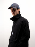 Windbreaker Big Pocket - Black, casaca cortaviento de INOPORTUNO. Foto 5 de 5