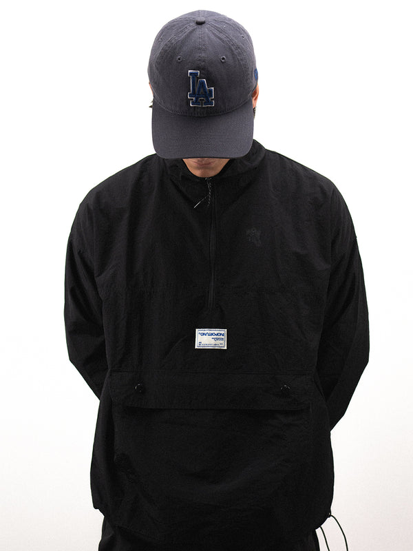 Windbreaker Big Pocket - Black, casaca cortaviento de INOPORTUNO